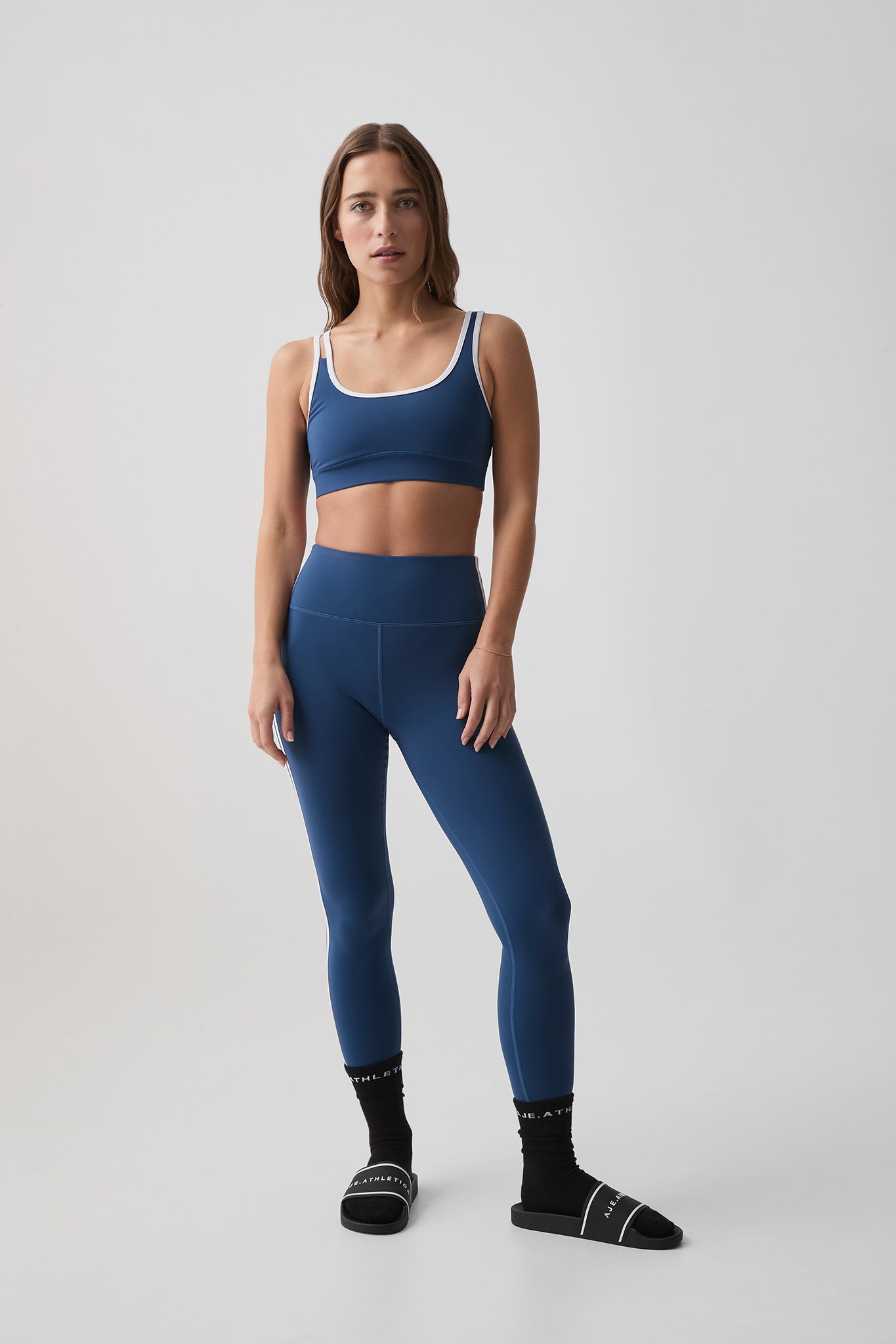 Asymmetric Strap Sports Bra 378