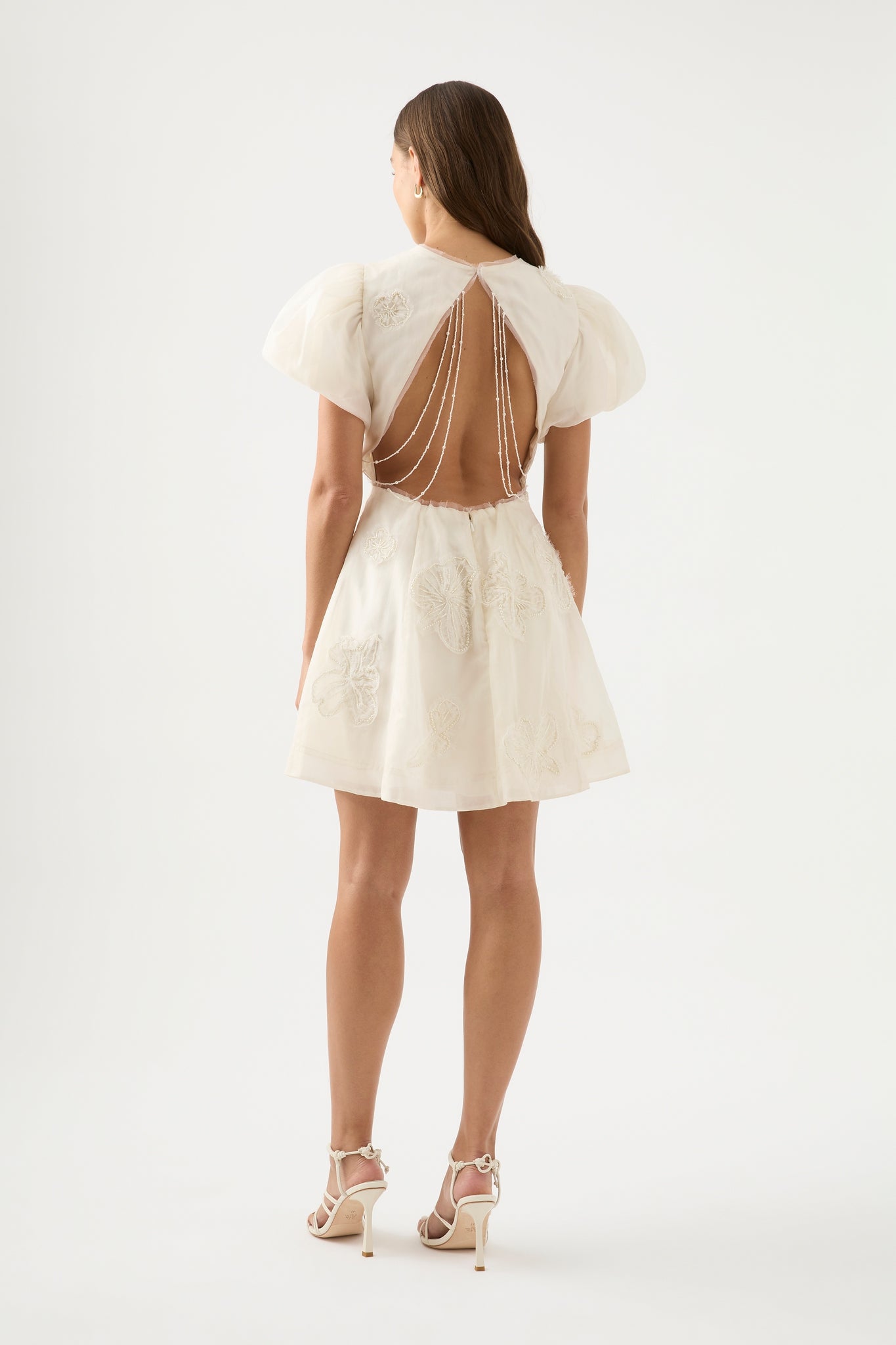 Jewelled open back dress, Icône, Women's Short Dresses