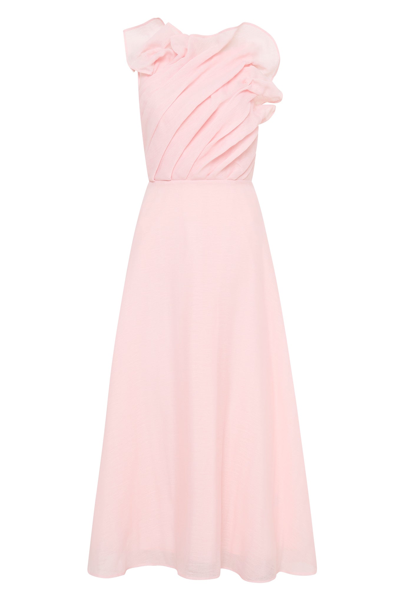 Genesis Midi Dress, Soft Pink