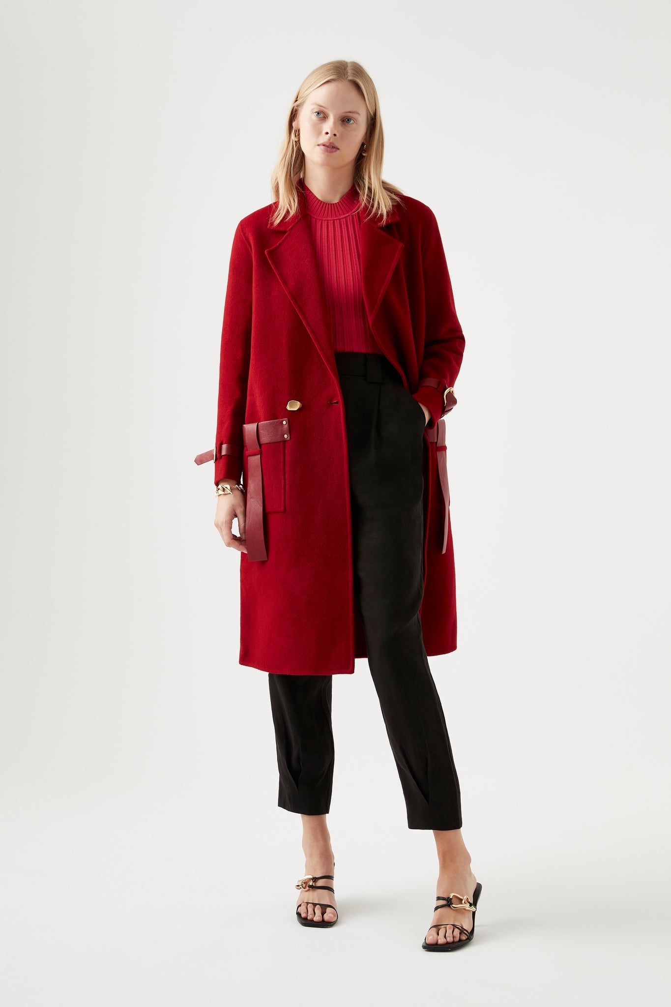 Jigsaw hotsell red coat