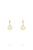 Aje Logo Charm Drop Circle Earrings