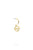 Aje Logo Charm Drop Circle Earrings